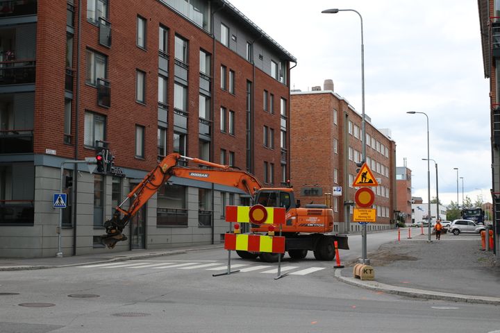 Myllykatu Myllykatu suljetaan väliaikaisesti kadun saneerauksen vuoksi. Kuva: Vaasan kaupunki / Susanna Saari