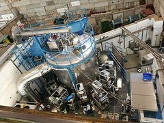 CERNin CLOUD-kammiossa tutkitaan aerosolihiukkasten muodostumista. Kuva: Hanna Manninen