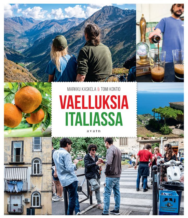 kansi: Markku Kaskela & Tomi Kontio, Vaelluksia Italiassa