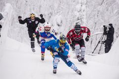 Miesten round of 64 7

Ensimäisenä Richard Van Wijhe (SWE), toisena vasemmalla Gabriel Renaud (CAN), oikealla Steven Cox (CAN), takana Petteri Kärki (FIN). Jatkoon meni Van Wijhe ja Renaud.

Photocredit: Red Bull Content Pool / Victor Engström