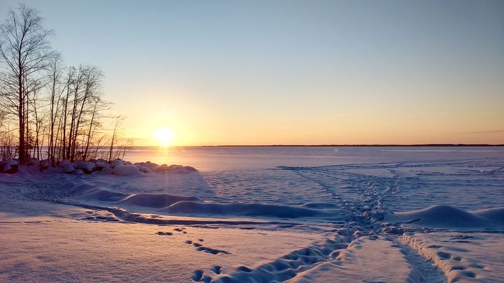 Joulukuussa pakkasta riitti Pohjois-Karjalassa. Kuva: Ilkka Elo / Pohjois-Karjalan ELY-keskus.