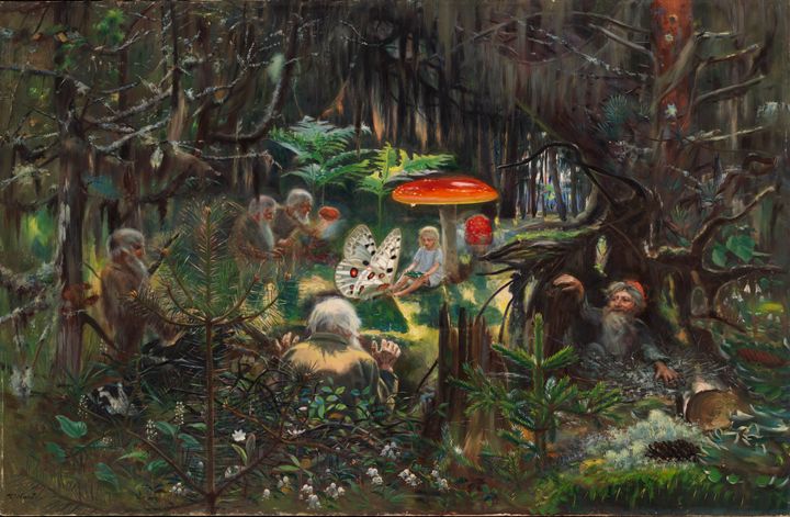 Sadun prinsessa / Sagans prinsessa / Fairy Tale Princess 1895–1896, öljy kankaalle / olja på duk / oil on canvas, 106 × 162 cm, Kansallisgalleria, Ateneumin taidemuseo / Finlands Nationalgalleri, Konstmuseet Ateneum / Finnish National Gallery, Ateneum Art Museum
Kuva/Bild/Photo: Kansallisgalleria, Hannu Pakarinen / Finlands Nationalgalleri, Hannu Pakarinen / Finnish National Gallery, Hannu Pakarinen