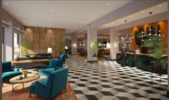 Original Sokos Hotel Kimmel. Uusi aula ja vastaanotto.