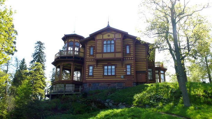 Aino Acktén huvila, kuvaaja Ulla Rahola.