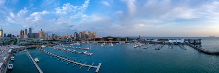 Coastal scenery of Qingdao