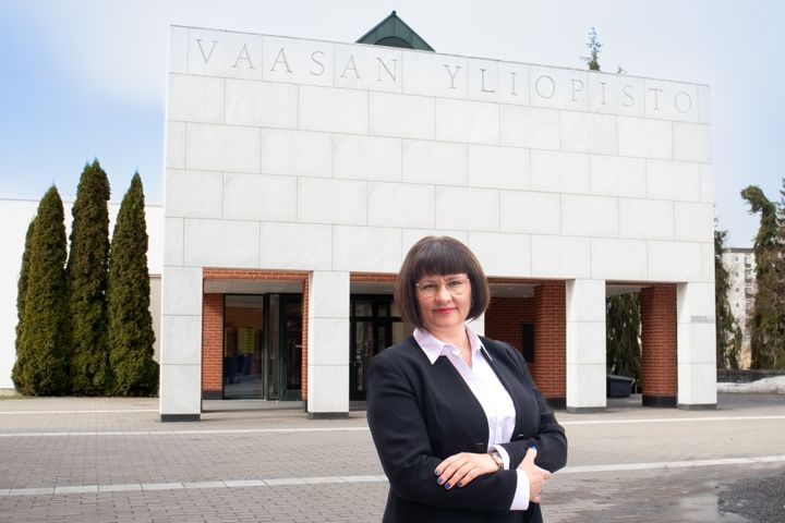 Virpi Ala-Heikkilä, kuva Riikka Kalmi, Vaasan yliopisto