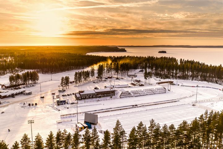 Ampumahiihdon maailmancupia järjestettiin Kontiolahden ampumahiihdotadionilla ensimmäisen kerran vuonna 1990. Kuva: Sami Vuomajoki 
