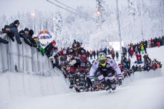 Miesten Finaali
Miesten finaalin voittaja vasemmalla Kyle Croxall (CAN) ja oikealla toiseksi sijoittunut Mirko Lahti (FIN)
Photocredit: Red Bull Content Pool / Victor Engström