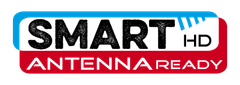 Antenna Ready Smart HD –leima takaa toimivat hybridi-tv-palvelut.