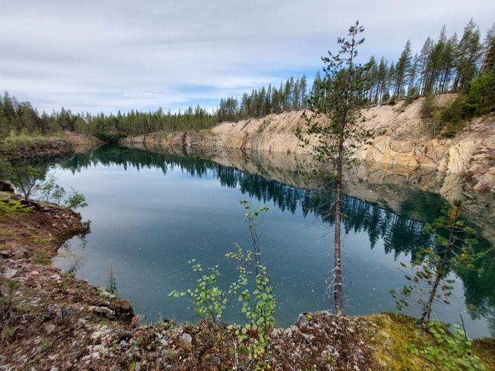 Kärväsvaaran entinen rautakaivos Kemijärvellä on yksi KAJAK-kohteista. Kuva: Sanna Pyysing