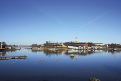 Hilma-lempinimellä kulkeva tutkimuskohde sijaitsee Suomenlinnassa vanhassa satamalahdessa. Kuva: Minna Koivikko, Museovirasto.