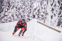 Cameron Naasz voitti miesten aikalaskut. Red Bull Content Pool, Victor Engström