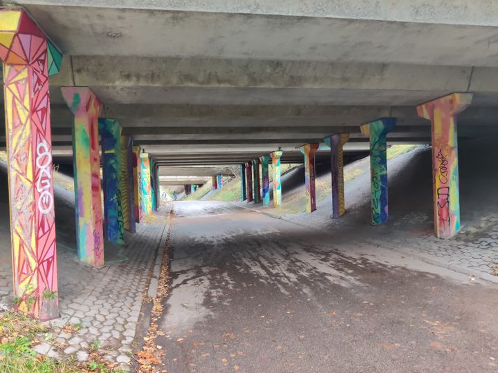 Kurkimäen alikulkusillat.