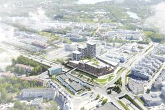 Lähipalvelukeskus Hertsi Havainnekuva 3