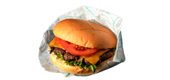 Shake Shack -tyyppinen smash-burger Vaasan SOFT BUN -sämpylästä