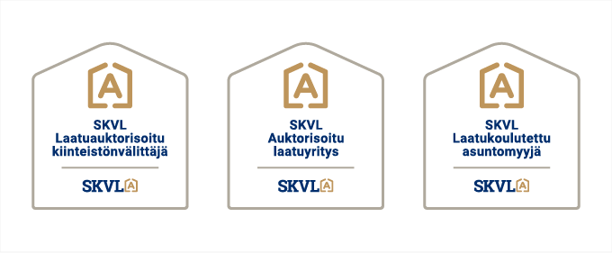 SKVL Laatuauktorisoinnin logot
