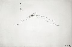 Alvar Aalto: luonnos Sisiliasta. Kuva: Alvar Aallon perilliset
