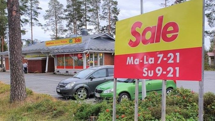 Sale Toivakan myymälä uudistetaan S-ryhmän uuden pienmyymäläkonseptin mukaiseksi Sale-myymäläksi. Kuva: Petri Ahapainen / Keskimaa