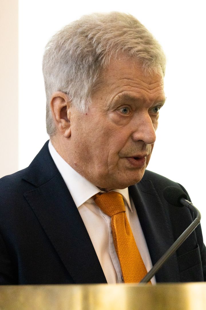 Tasavallan presidentti Sauli Niinistö piti Ilmastokriisin mestarikurssilla avauspuheenvuoron.