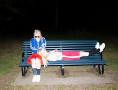 29.9 A la Malmi-klubben tas över av Maustetytöt, ett pop-band för hela folket som består av två bondsystrar med en ovillkorlig punk-attityd, vars melodiska och påhittiga låtar fastnar i örat. Bild: Aki Roukala.