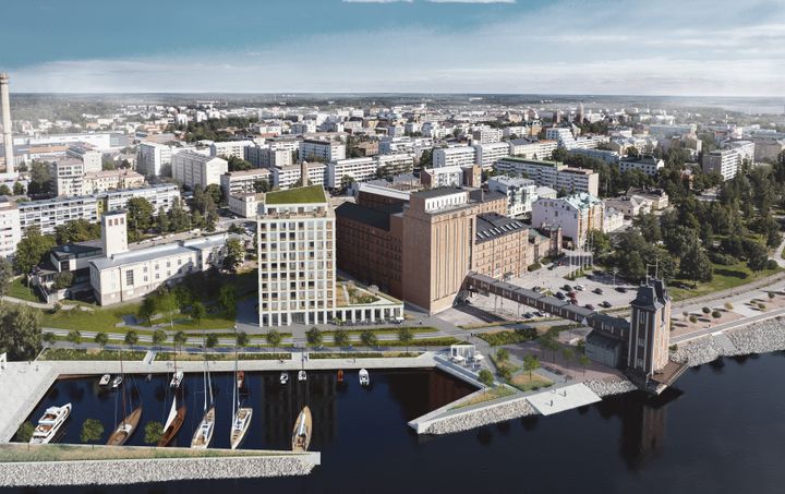 Havainnekuva: Sigge Arkkitehdit Oy