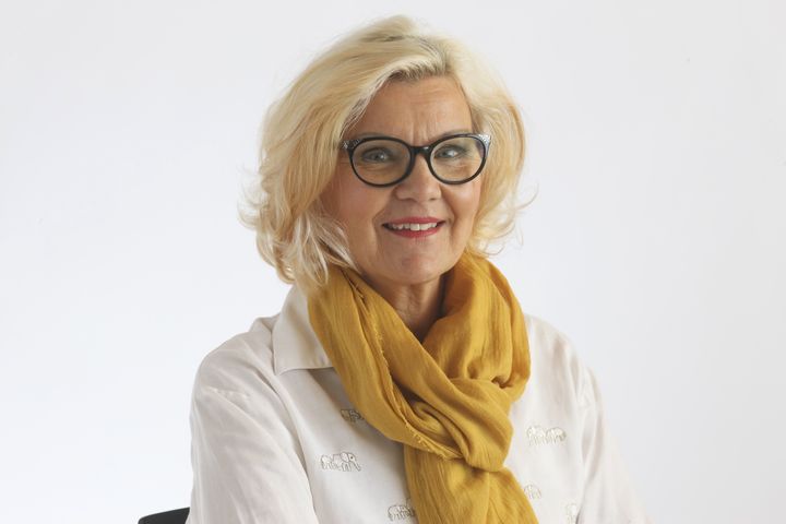 Palvelualuejohtaja, rehtori Marja Pentikäinen. Kuva: Pertti Nisonen