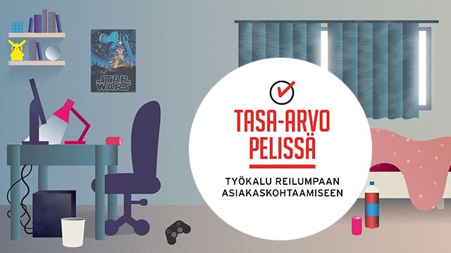 Tasa-arvo pelissä -oppimispeli