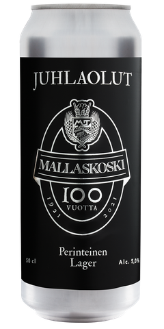 Mallaskoski 100 Juhlaolut Perinteinen Lager