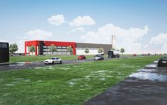 Zatelliittiin rakentuvaan Meltexin toimitilaan tulee myymälätilojen lisäksi tuotanto- ja varastotiloja.