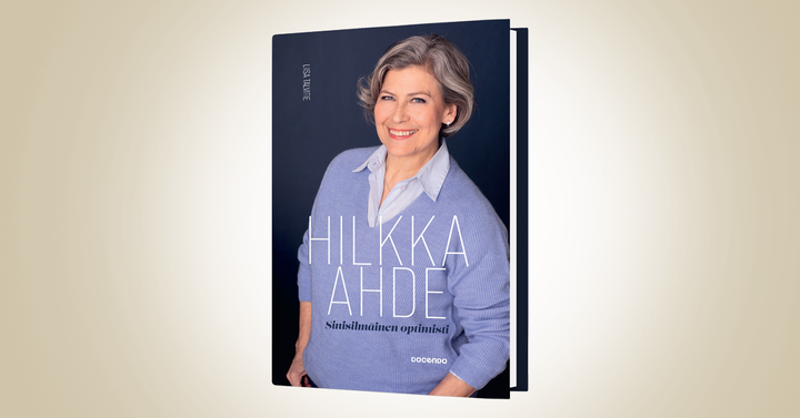 Hilkka Ahde – Sinisilmäinen optimisti julkaistaan 20.4.