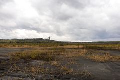 Rikastushiekka-altaan ympäristöä. Kuva: Joni Kivipelto