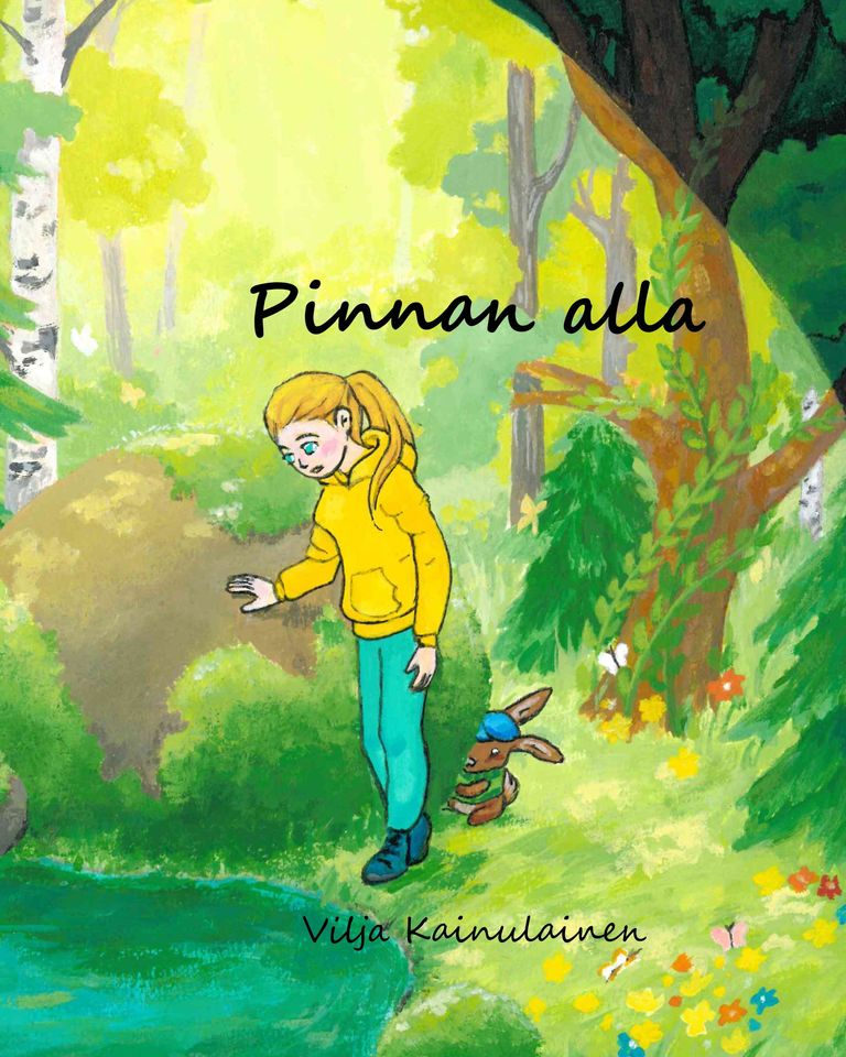 Pinnan alla -kirjan kansikuva