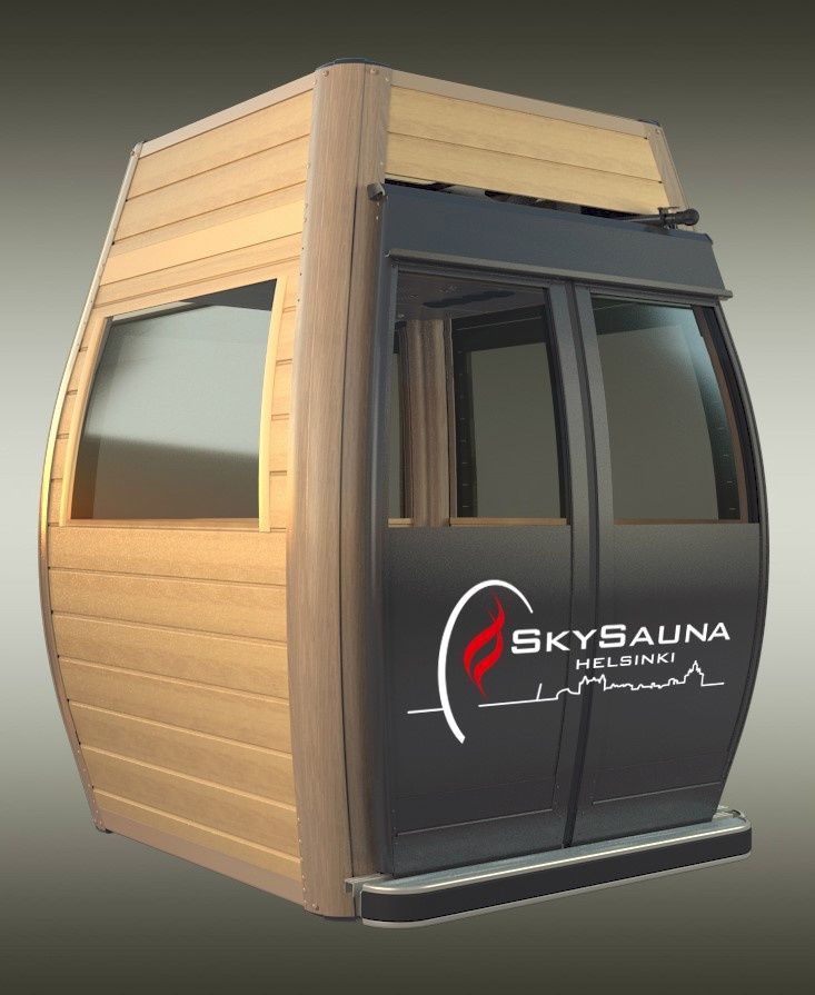 World’s first sauna in an Observation Wheel opens in Helsinki