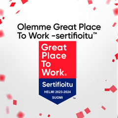 Great Place to work- sertifikaatti