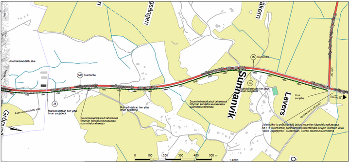 Sjundeå kommun och  NTM-central utarbetar en förstudie för en gång- och cykelväg.