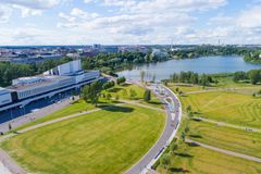 Töölönlahti. Kuva: Lauri Rotko / Helsingin kaupungin aineistopankki