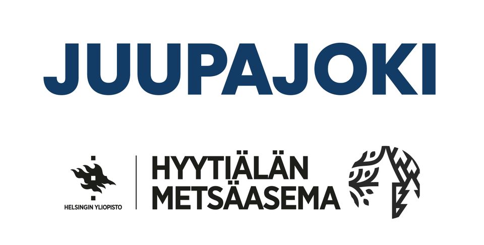 Juupajoen kunnan ja Hyytiälän metsäaseman logot samassa kuvassa