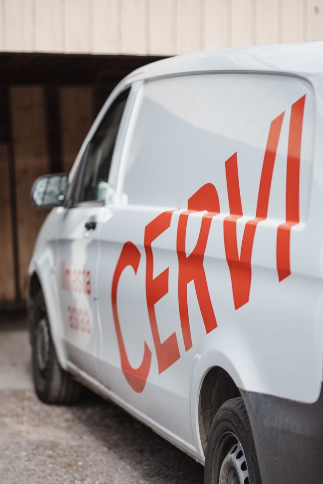 Cervin auto, pystykuva