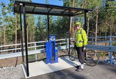 Snabbservicepunkten för cyklar