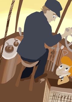 sivu 39
Tarinoita ratikoista -kirjassa Helsingin raitiovaunuja tarkastellaan lasten näkökulmasta.
Kuva: Jonna Jylhä / Helsingin kaupunginmuseo