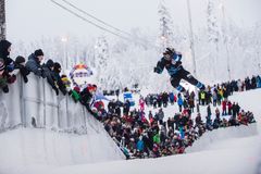 Hyppy
Maxie Planten (CAN) tyylinäyte Laajavuoren jääradalla
Photocredit: Red Bull Content Pool / Victor Engström