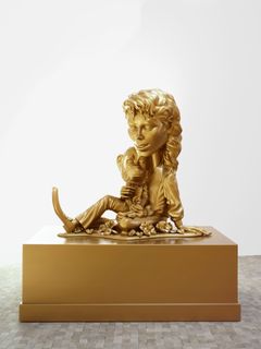 Paul McCarthy: Michael Jackson and Bubbles (Gold), 1997–1999
Friedrich Christian Flick Collection
Stefan Altenburger Photography Zürich
Courtesy the artist and Hauser & Wirth