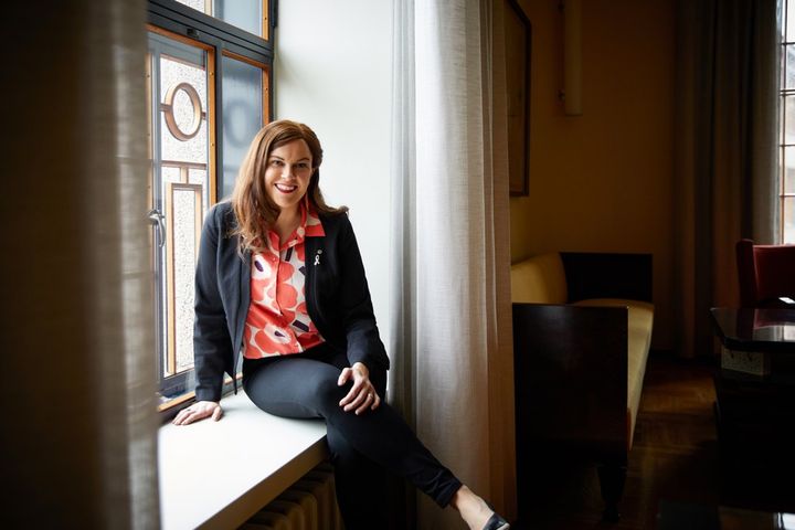 Mari-Leena Talvitie. Kuvaaja: Mikko Mäntyniemi.