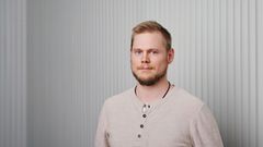 Biokemian ja molekyylilääketieteen tiedekunnan sadas väittelijä on FM Jari Jukkola. (Kuva: Mikko Törmänen)