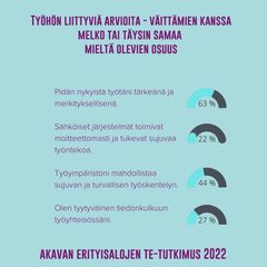 Graafi_ TE-henkilöstön arvioita työstään