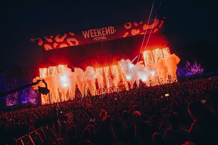 David Guetta villitsi yleisöä jälleen Weekend Festivalissa. Kuvaaja: Heikki Salonen