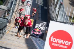 Vuoden 2020 naisten viestin voitti Team Forever Lahti. Kuvaaja: Victor Engström / Red Bull Content Pool.