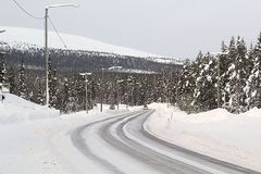 Kuva Ylläksen maisematie, kuvaaja Jouni Vuorenmaa. Kuva on vapaasti käytettavissä.