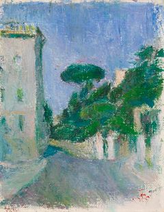 Sigrid Schauman: Italian Landscape (1930s). Finnish National Gallery / Ateneum Art Museum, Antell collection. Photo: Finnish National Gallery / Jenni Nurminen.