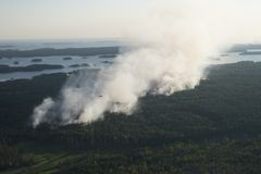 Metsäpalo vuonna 2018. Kuva: Jouko Anttila